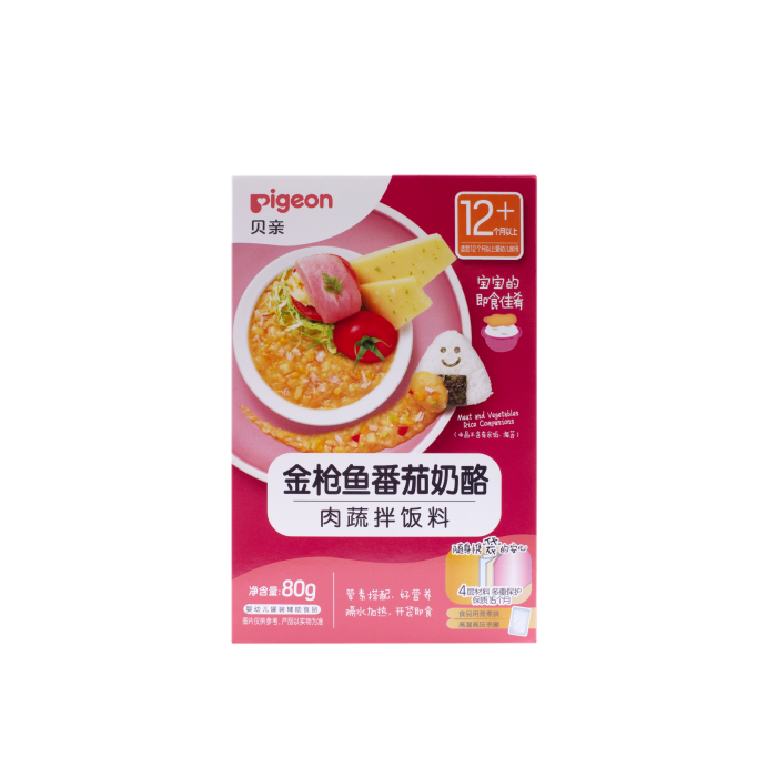 贝亲肉蔬拌饭料（金枪鱼番茄奶酪）